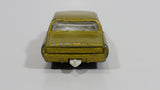 Vintage 1968 Lesney Matchbox Series Opel Diplomat No. 36 Pale Gold Die Cast Toy Car Vehicle