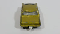 Vintage 1968 Lesney Matchbox Series Opel Diplomat No. 36 Pale Gold Die Cast Toy Car Vehicle