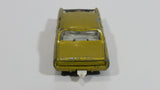 Vintage 1968 Lesney Matchbox Series Opel Diplomat No. 36 Pale Gold Die Cast Toy Car Vehicle