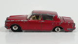 Vintage Lesney Products Matchbox Rolls Royce Silver Shadow Red No. 24 Die Cast Toy Car Vehicle with Opening Trunk