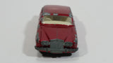 Vintage Lesney Products Matchbox Rolls Royce Silver Shadow Red No. 24 Die Cast Toy Car Vehicle with Opening Trunk