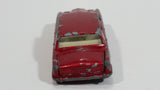 Vintage Lesney Products Matchbox Rolls Royce Silver Shadow Red No. 24 Die Cast Toy Car Vehicle with Opening Trunk