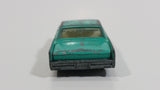 Vintage 1964 Lesney Matchbox Series Lincoln Continental No. 31 Green Die Cast Toy Car Vehicle with Opening Trunk