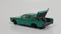 Vintage 1964 Lesney Matchbox Series Lincoln Continental No. 31 Green Die Cast Toy Car Vehicle with Opening Trunk