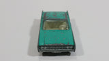 Vintage 1964 Lesney Matchbox Series Lincoln Continental No. 31 Green Die Cast Toy Car Vehicle with Opening Trunk