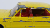 Vintage 1965 Lesney Matchbox Series Chevrolet Impala Taxi Cab No. 20 Yellow Die Cast Toy Car Vehicle