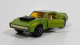Vintage 1972 Lesney Matchbox Superfast AMX Javelin No. 9 Metallic Green Die Cast Toy Car Vehicle with Opening Doors