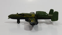 Matchbox Sky Busters A-10 Fairchild Thunderbolt Military Airplane #32 SB-94 Army Green Die Cast Toy Aircraft Vehicle