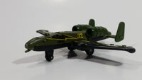 Matchbox Sky Busters A-10 Fairchild Thunderbolt Military Airplane #32 SB-94 Army Green Die Cast Toy Aircraft Vehicle