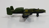 Matchbox Sky Busters A-10 Fairchild Thunderbolt Military Airplane #32 SB-94 Army Green Die Cast Toy Aircraft Vehicle