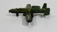 Matchbox Sky Busters A-10 Fairchild Thunderbolt Military Airplane #32 SB-94 Army Green Die Cast Toy Aircraft Vehicle