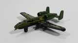 Matchbox Sky Busters A-10 Fairchild Thunderbolt Military Airplane #32 SB-94 Army Green Die Cast Toy Aircraft Vehicle