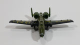 Matchbox Sky Busters A-10 Fairchild Thunderbolt Military Airplane #32 SB-94 Army Green Die Cast Toy Aircraft Vehicle