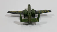 Matchbox Sky Busters A-10 Fairchild Thunderbolt Military Airplane #32 SB-94 Army Green Die Cast Toy Aircraft Vehicle