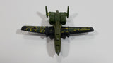 Matchbox Sky Busters A-10 Fairchild Thunderbolt Military Airplane #32 SB-94 Army Green Die Cast Toy Aircraft Vehicle