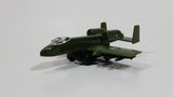 Unknown Brand Military Airplane 6005 Army Green Plastic and Die Cast Toy Aircraft Vehicle