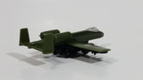 Unknown Brand Military Airplane 6005 Army Green Plastic and Die Cast Toy Aircraft Vehicle