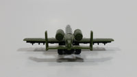 Unknown Brand Military Airplane 6005 Army Green Plastic and Die Cast Toy Aircraft Vehicle