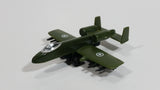 Unknown Brand Military Airplane 6005 Army Green Plastic and Die Cast Toy Aircraft Vehicle