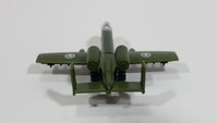 Unknown Brand Military Airplane 6005 Army Green Plastic and Die Cast Toy Aircraft Vehicle