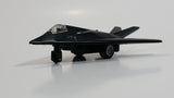 Fun Stuff USA Military Black Stealth Bomber Airplane Pull Back Friction Motorized and Light Up Die Cast Toy Aircraft Army Vehicle