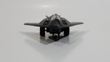 Fun Stuff USA Military Black Stealth Bomber Airplane Pull Back Friction Motorized and Light Up Die Cast Toy Aircraft Army Vehicle