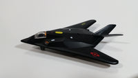 Fun Stuff USA Military Black Stealth Bomber Airplane Pull Back Friction Motorized and Light Up Die Cast Toy Aircraft Army Vehicle