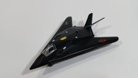 Fun Stuff USA Military Black Stealth Bomber Airplane Pull Back Friction Motorized and Light Up Die Cast Toy Aircraft Army Vehicle