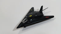 Fun Stuff USA Military Black Stealth Bomber Airplane Pull Back Friction Motorized and Light Up Die Cast Toy Aircraft Army Vehicle