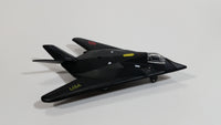 Fun Stuff USA Military Black Stealth Bomber Airplane Pull Back Friction Motorized and Light Up Die Cast Toy Aircraft Army Vehicle