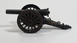 Small Miniature Metal Civil War Style Cannon Model Pencil Sharpener Military Army Collectible