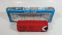 Life-Like HO Scale Canadian Pacific CP Rail 202199 Red Box Car Railroad Train Vehicle