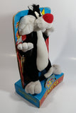 1994 Tyco Warner Bros. Looney Tunes Sylvester The Cat 10" Tall Plush Stuffed Animal Cartoon Character Still in box