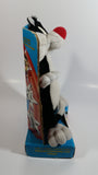 1994 Tyco Warner Bros. Looney Tunes Sylvester The Cat 10" Tall Plush Stuffed Animal Cartoon Character Still in box