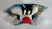 1994 Tyco Warner Bros. Looney Tunes Sylvester The Cat 10" Tall Plush Stuffed Animal Cartoon Character Still in box