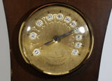 Europa Rustic Barn Themed Large 26 1/2" Tall Wood Cased Weather Station Barometer Thermometer Hygrometer Wall Hanging Decor