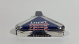 Coors Light Triangle Shaped Clear Resin Red and Blue Beer Tap