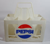 Vintage Pepsi-Cola 4.5L 6 x 750mL White Plastic Bottle Holder Carrying Case - Gray Beverages H.O. Vancouver, B.C.