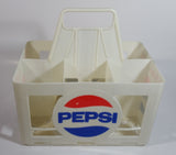 Vintage Pepsi-Cola 4.5L 6 x 750mL White Plastic Bottle Holder Carrying Case - Gray Beverages H.O. Vancouver, B.C.