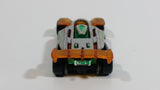 2006 Hot Wheels Crazy Crocs Buzz Off Silver Grey Die Cast Toy Car Vehicle Green 5 DOT