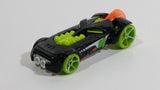 2013 Hot Wheels Road Rocket Rocket Fire Black Die Cast Toy Car Vehicle