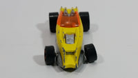 2007 Hot Wheels All Stars Shredded Yellow Die Cast Toy Race Car Vehicle