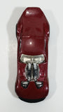 2007 Hot Wheels Nitro Door Slammer Aston Martin Burgundy Die Cast Toy Race Car Vehicle