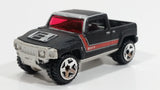 2005 Hot Wheels Hummer H3T Truck Flat Black Die Cast Toy Car Vehicle