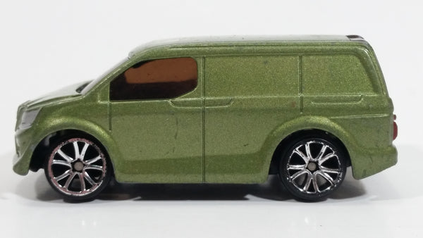 Rare MotorMax Sage Green Mini Van 6143-6 Die Cast Toy Car Vehicle