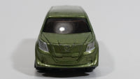 Rare MotorMax Sage Green Mini Van 6143-6 Die Cast Toy Car Vehicle