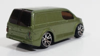 Rare MotorMax Sage Green Mini Van 6143-6 Die Cast Toy Car Vehicle