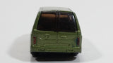 Rare MotorMax Sage Green Mini Van 6143-6 Die Cast Toy Car Vehicle