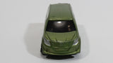 Rare MotorMax Sage Green Mini Van 6143-6 Die Cast Toy Car Vehicle