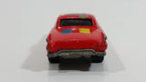 1985 Hot Wheels '57 T-Bird 1957 Ford Thunder Bird Red w/ Yellow & Blue Stripes Die Cast Toy Car Vehicle